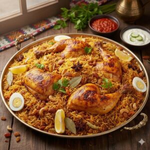 طريقة عمل كبسة الدجاج السعودية في البيت بمكونات Lidl و Aldi ألمانيا 2026