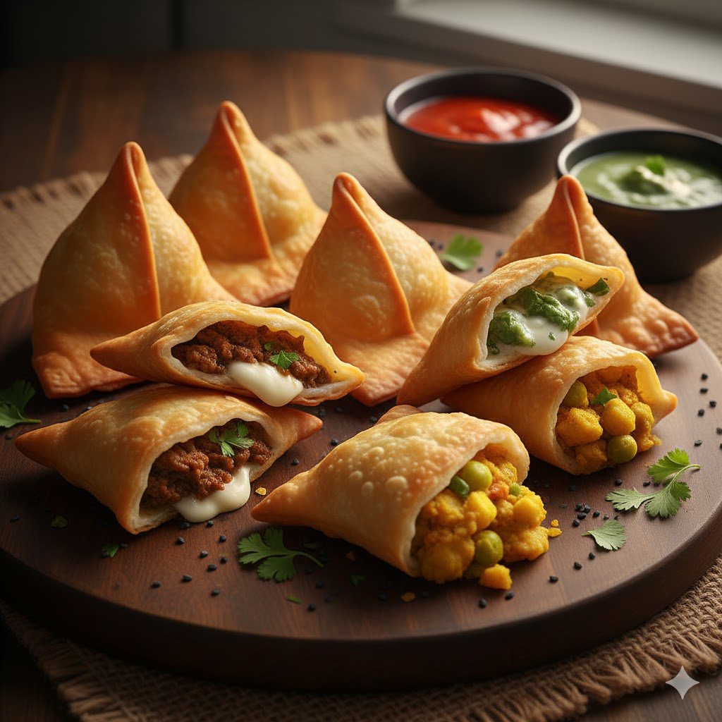 طريقة عمل السمبوسة الرمضانية المقرمشة