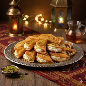 طريقة عمل عجينة القطايف في البيت وبديل القشطة في السوبر ماركت الألماني - صدى العالم