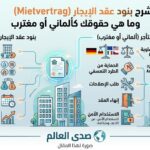 عقد الإيجار في ألمانيا 2026: شرح البنود وحقوق المستأجر