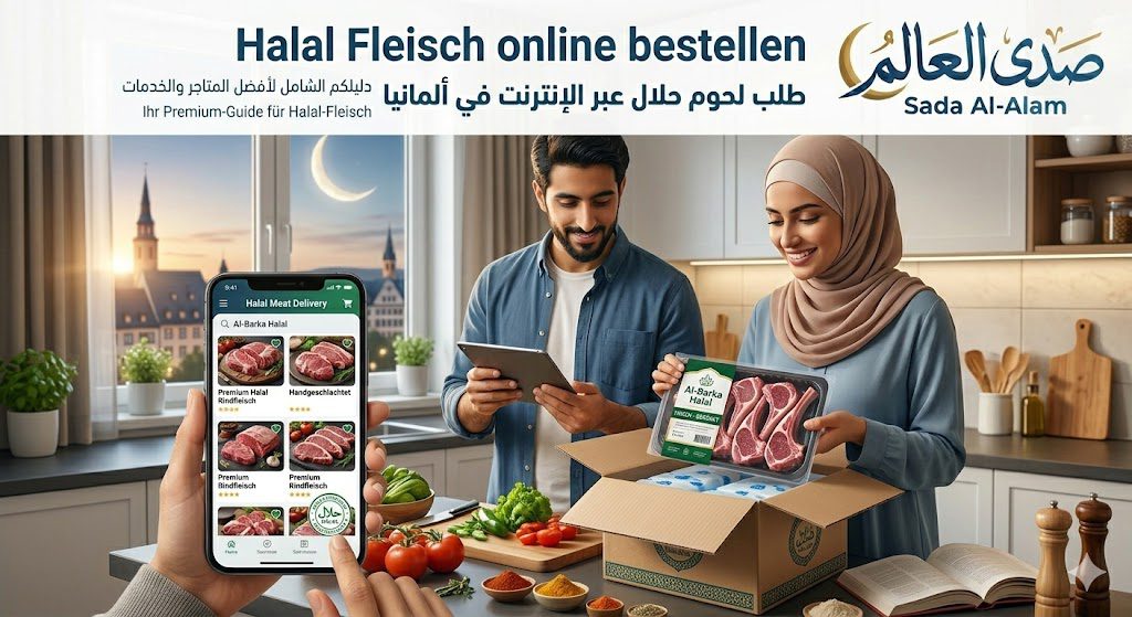 Halal Fleisch online bestellen Deutschland 2026 صدى العالم