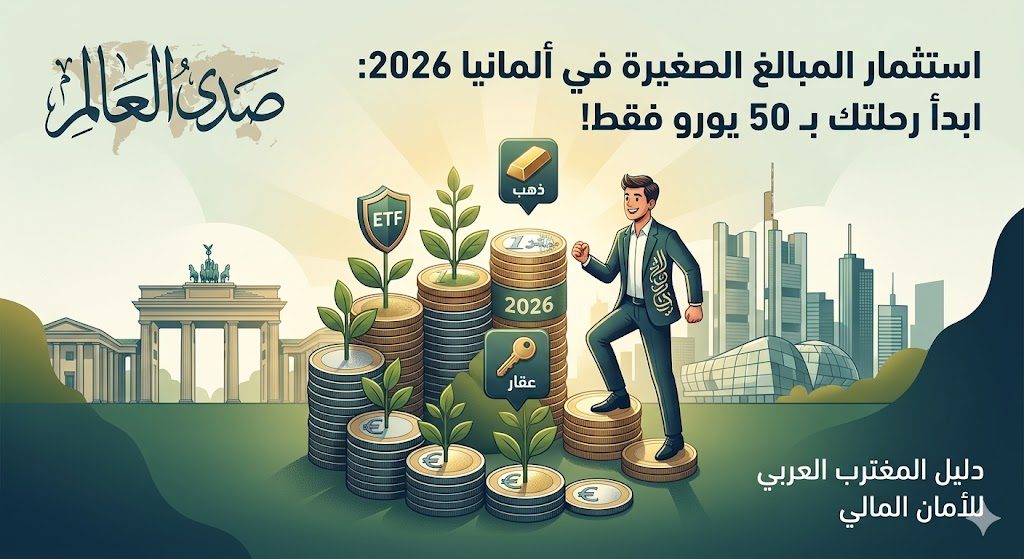 الدليل الشامل للاستثمار الصغير في ألمانيا 2026: كيف تبدأ رحلة الأمان المالي بمدخرات بسيطة؟.