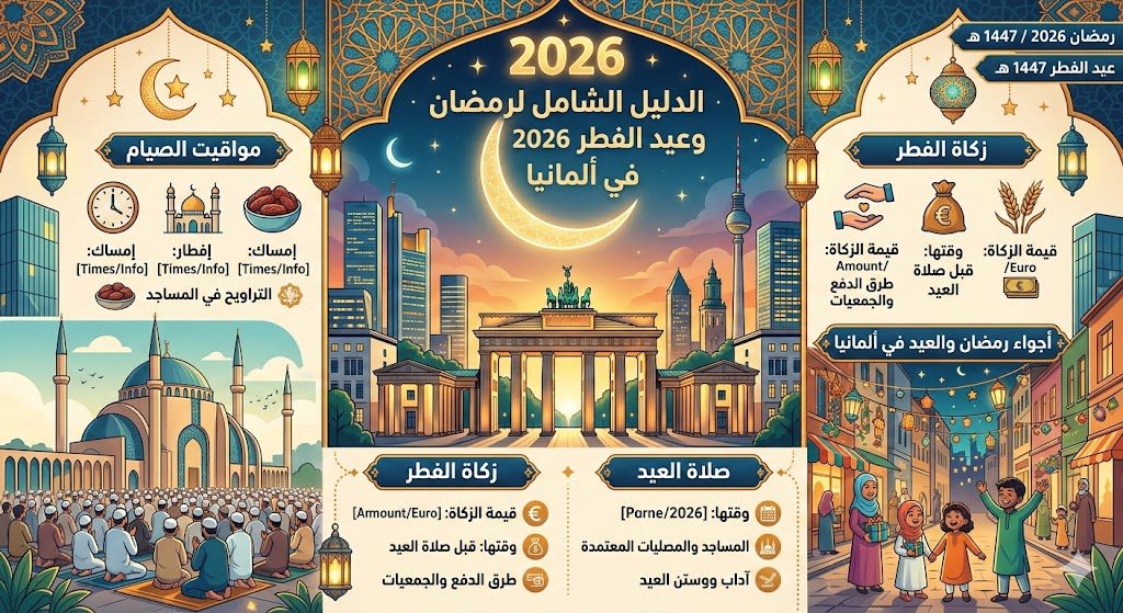 زكاة الفطر 2026 في ألمانيا والقيمة باليورو