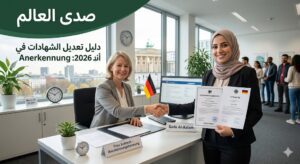 خطوات تعديل الشهادات الجامعية في ألمانيا 2026 Anerkennung